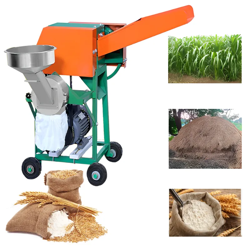 2 in 1 Chaff Cutter/Grass Cutter and Atta Maker Machine, With 2 Hp Motor